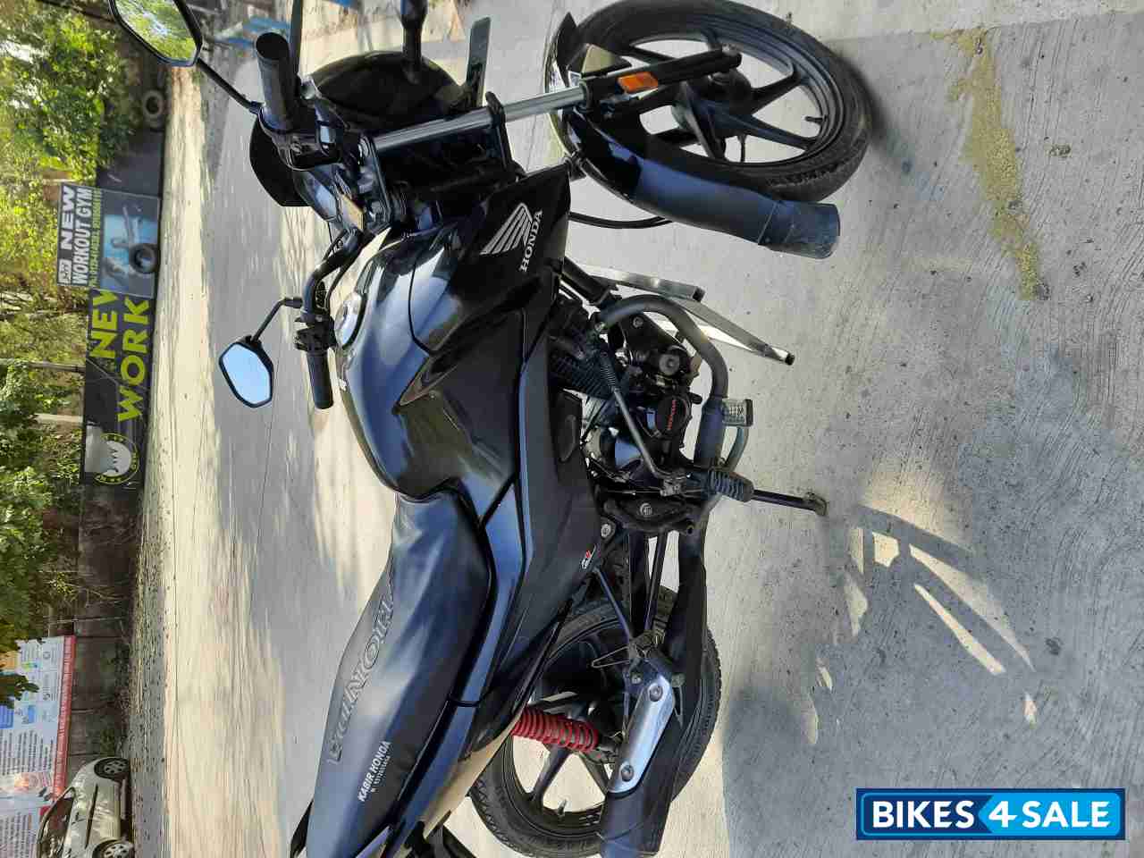 Black Honda Livo 110