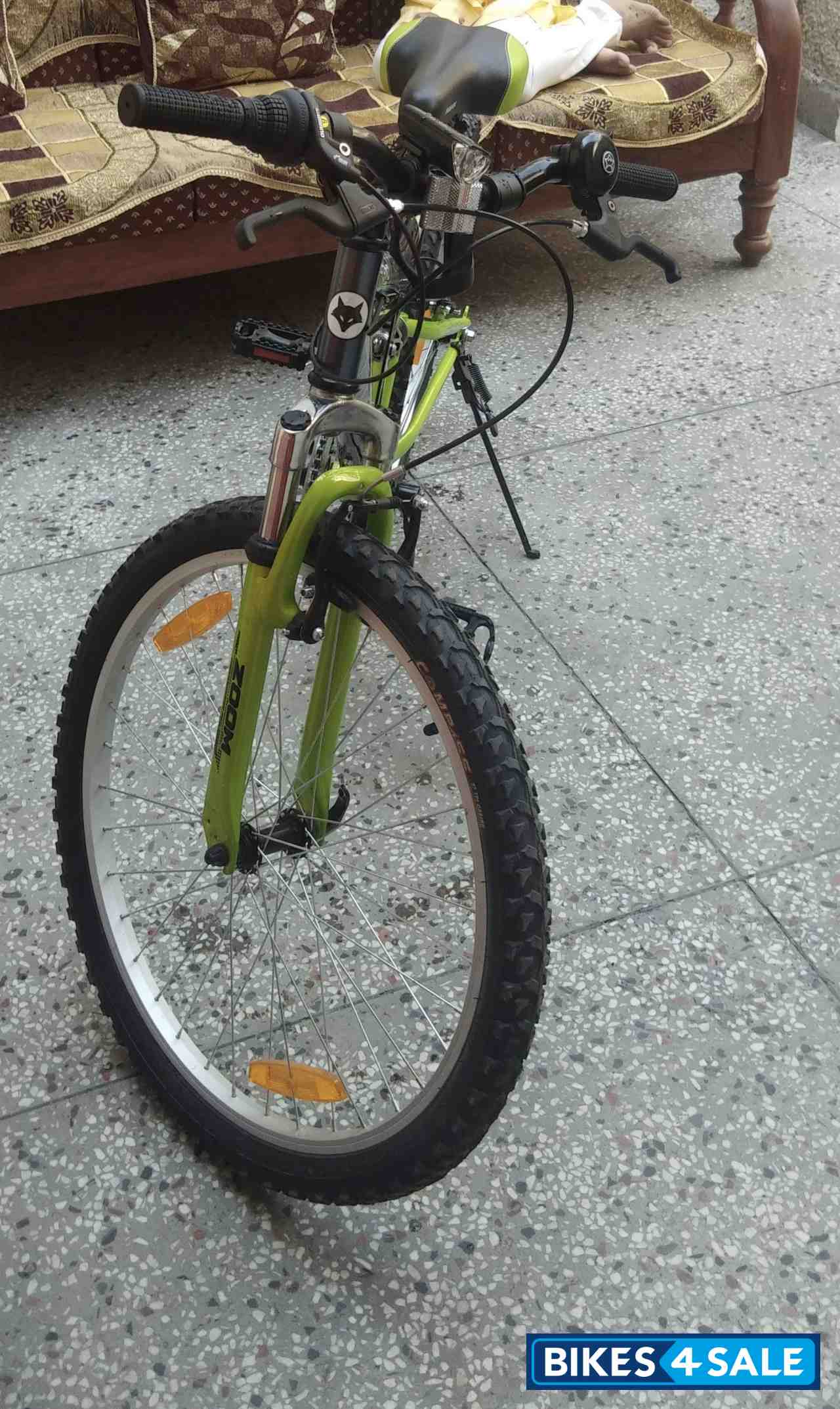 Green Black Bicycle Firefox