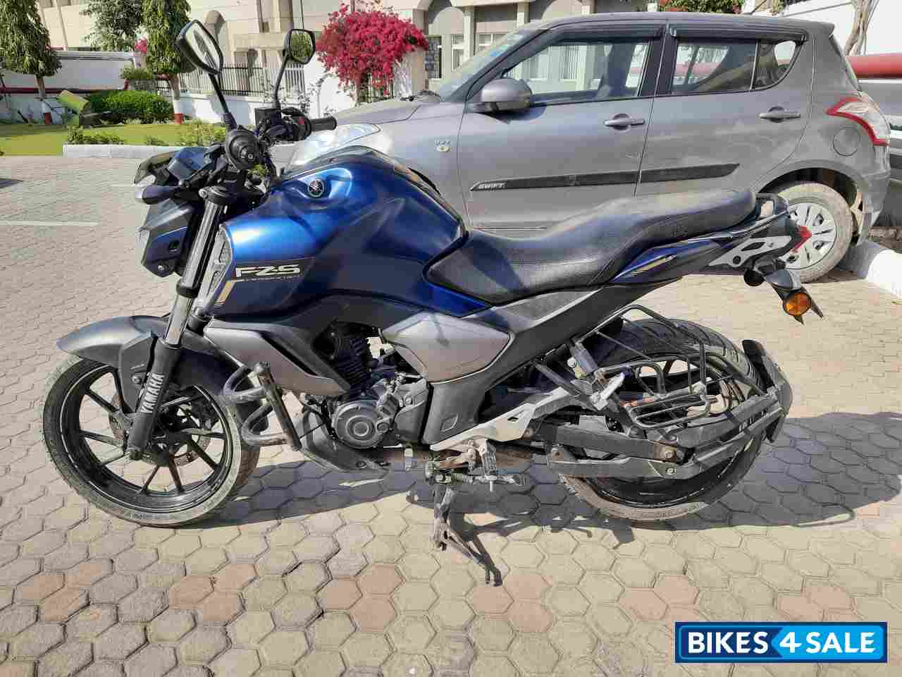 Matt Blue Yamaha FZ-S FI V3