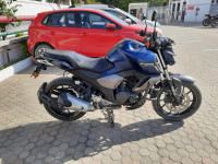 Matt Blue Yamaha FZ-S FI V3