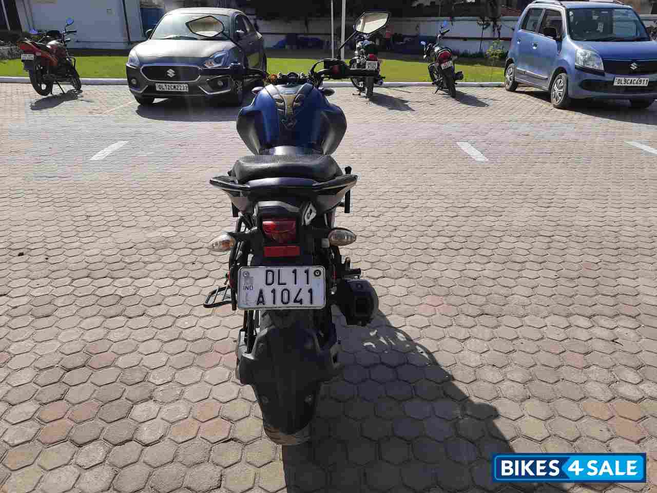 Matt Blue Yamaha FZ-S FI V3