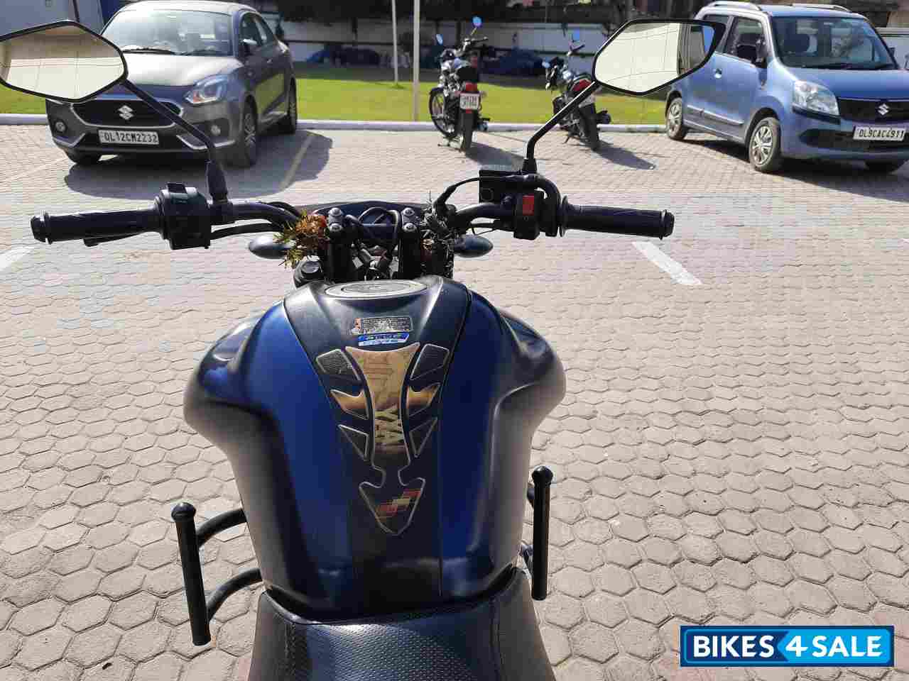 Matt Blue Yamaha FZ-S FI V3