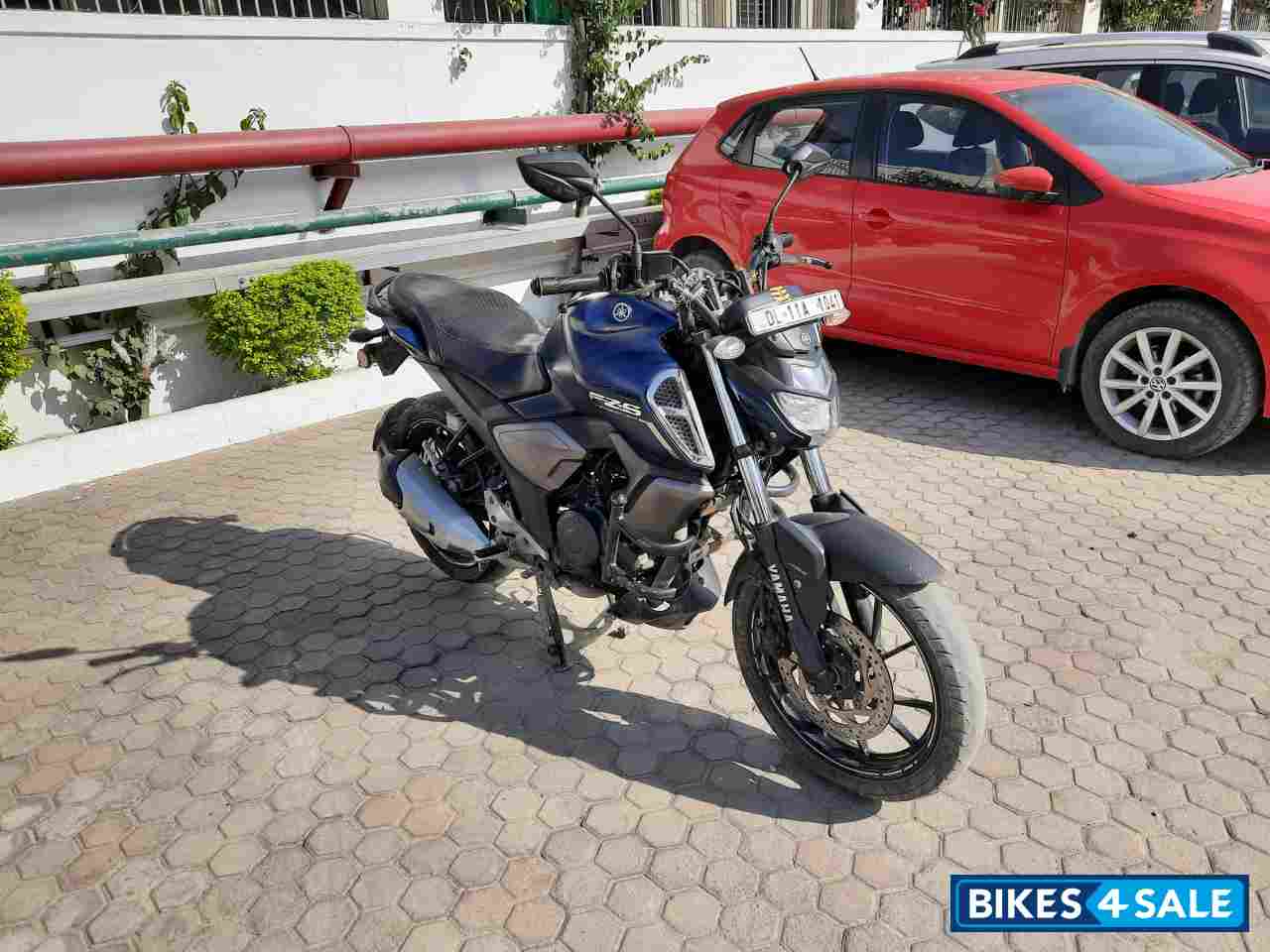 Matt Blue Yamaha FZ-S FI V3