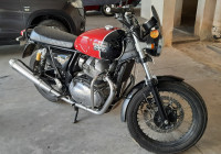 Ravishing Red Royal Enfield Interceptor 650 Twin