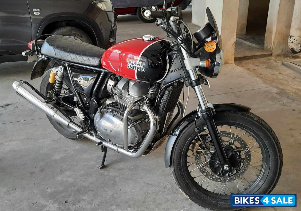 Ravishing Red Royal Enfield Interceptor 650 Twin
