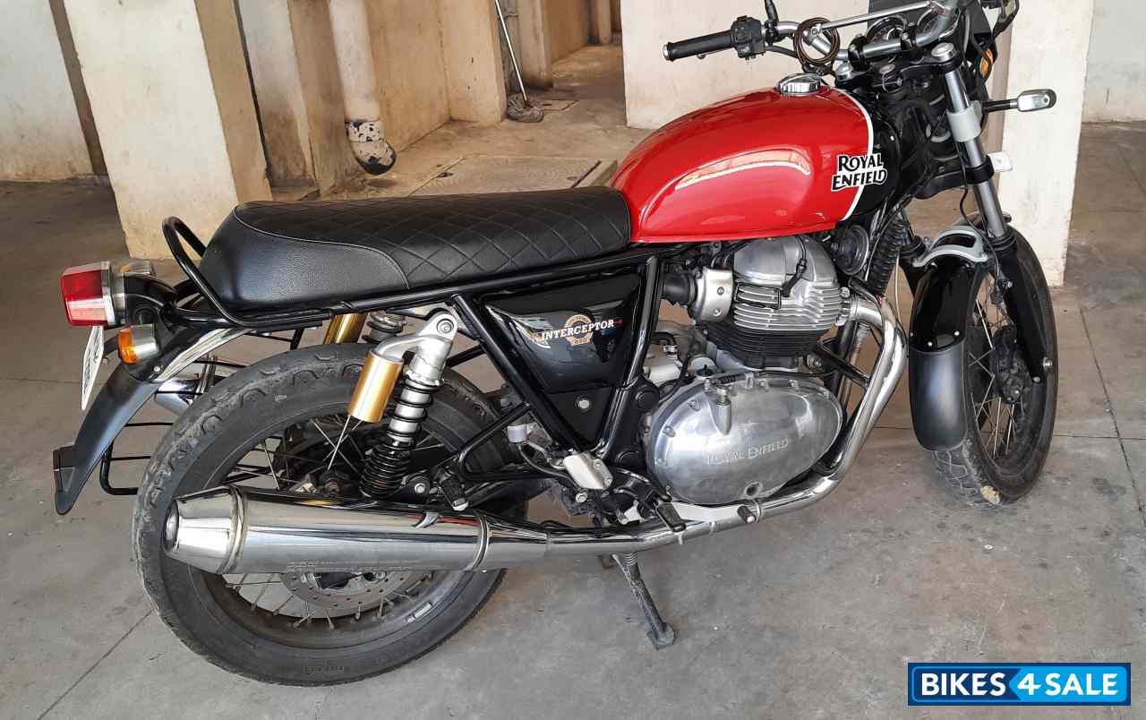 Ravishing Red Royal Enfield Interceptor 650 Twin