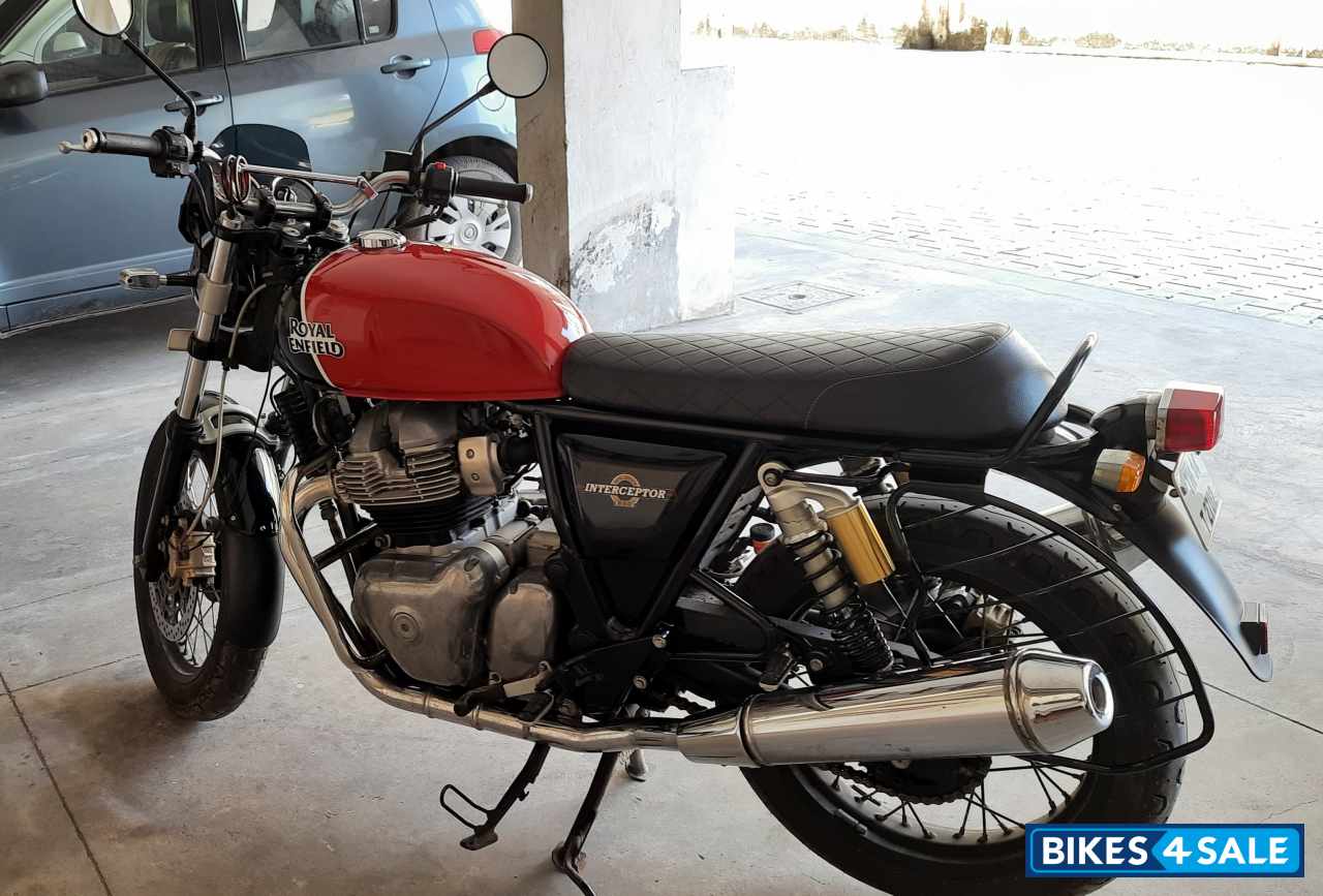 Ravishing Red Royal Enfield Interceptor 650 Twin
