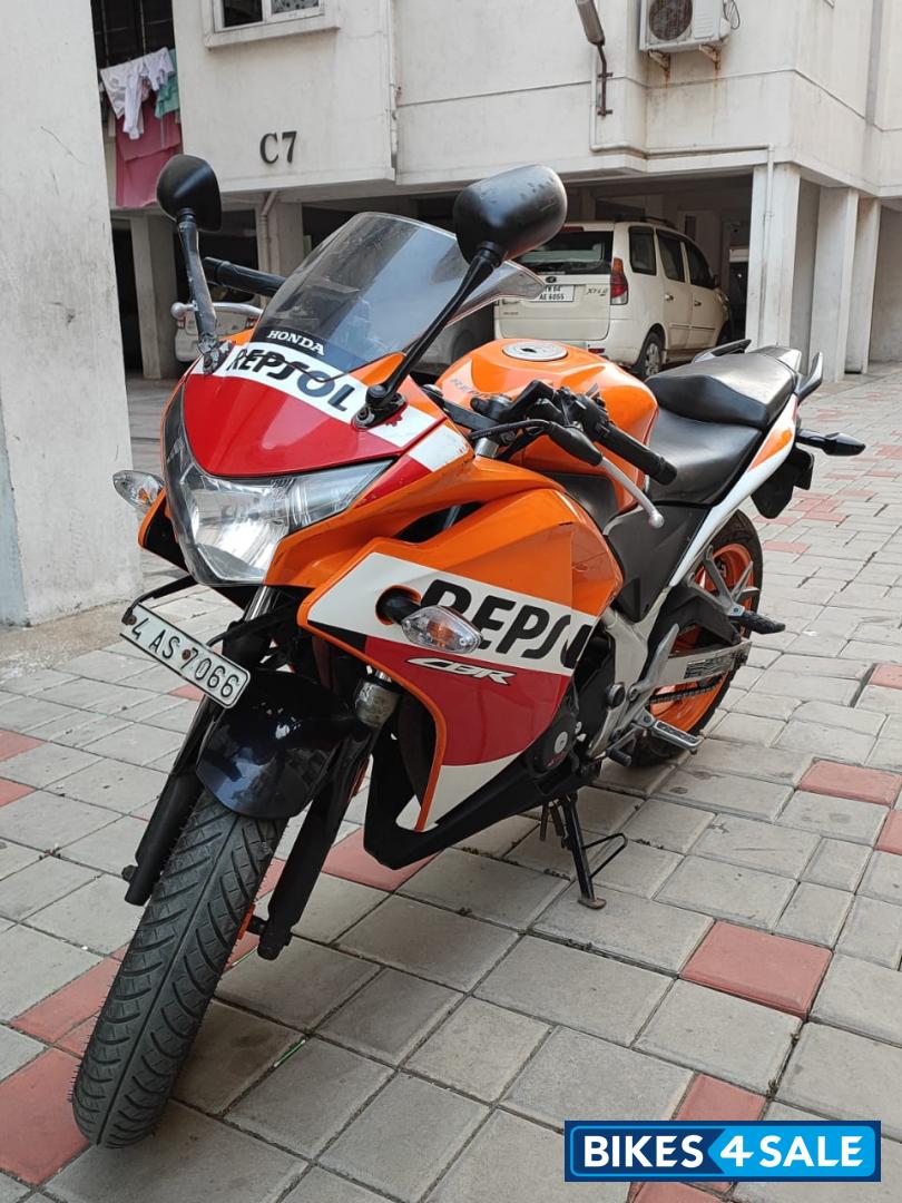 Orange Honda CBR 250R ABS