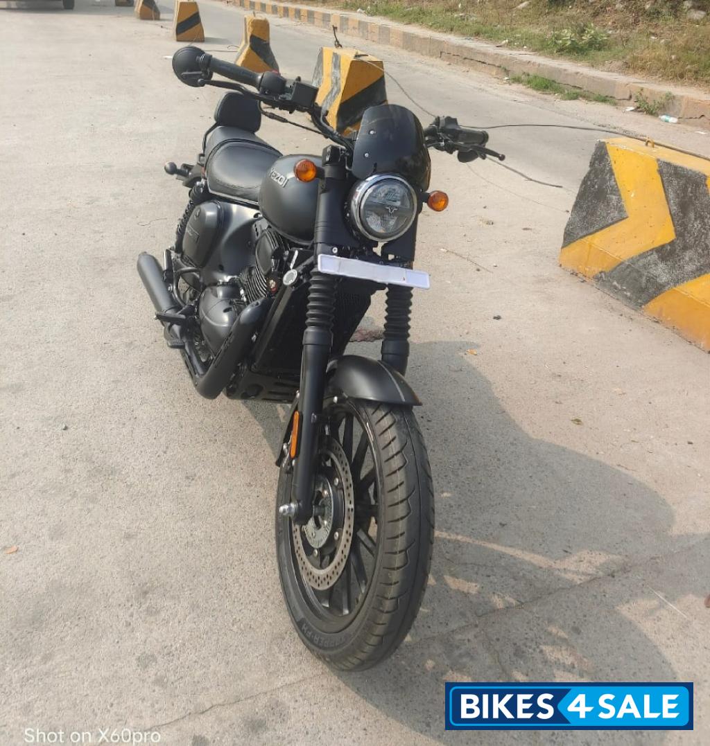 Grey Yezdi Roadster Dark