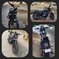 Grey Yezdi Roadster Dark