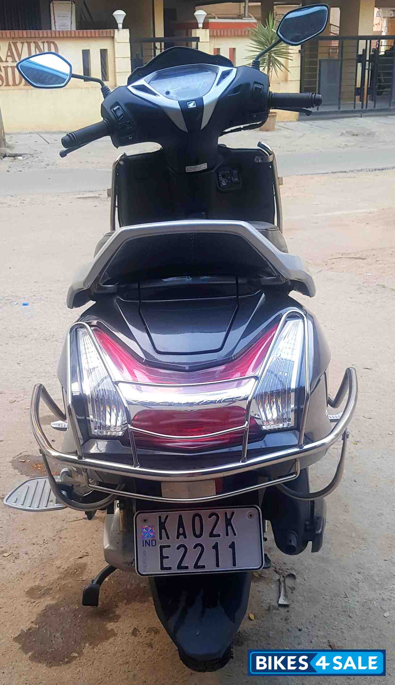 Heavy Grey Metallic Honda Activa 125 BS6