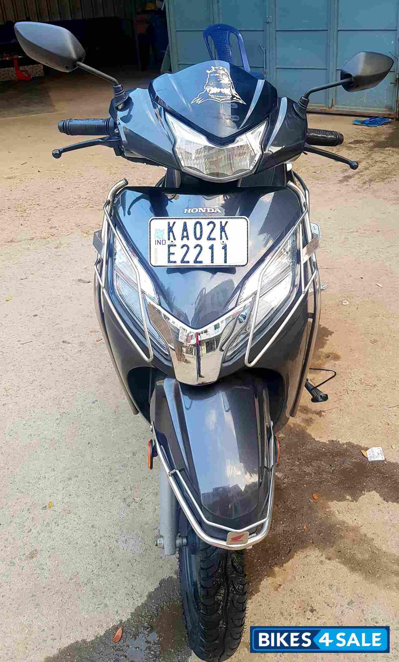 Heavy Grey Metallic Honda Activa 125 BS6
