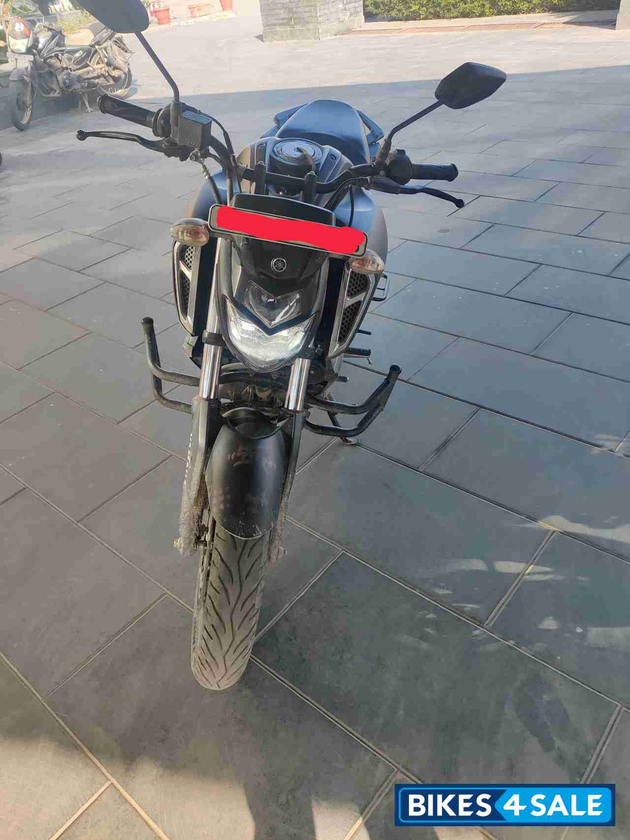 Matt Black Yamaha FZ-S FI V3 BS6