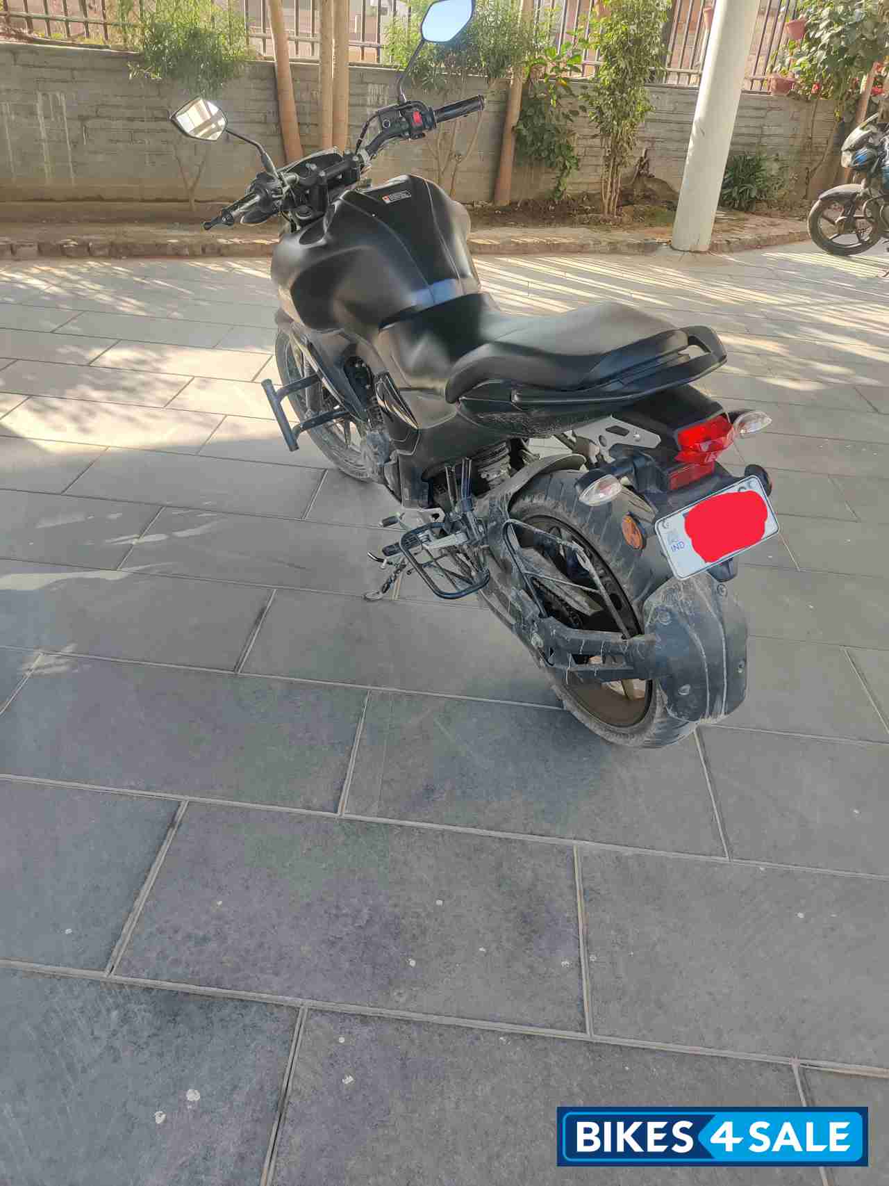 Matt Black Yamaha FZ-S FI V3 BS6