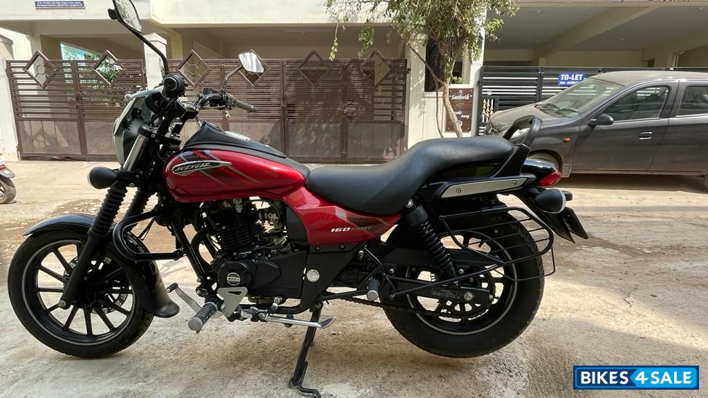Spicy Red Bajaj Avenger Street 160