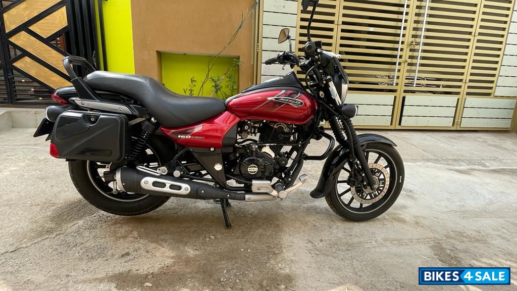 Spicy Red Bajaj Avenger Street 160
