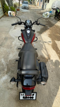 Spicy Red Bajaj Avenger Street 160