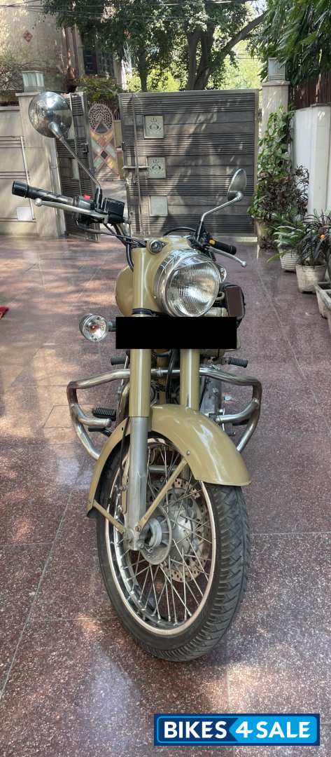 Mustard Royal Enfield Classic Desert Storm