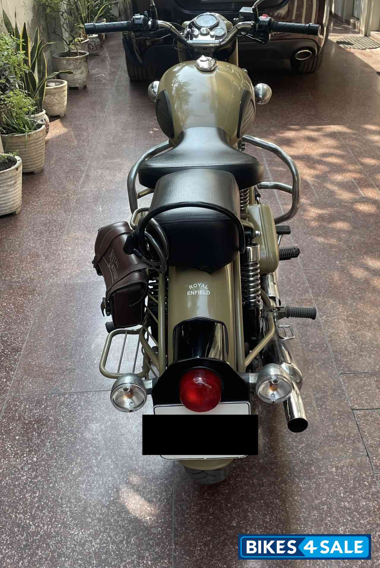 Mustard Royal Enfield Classic Desert Storm