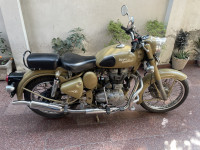 Mustard Royal Enfield Classic Desert Storm