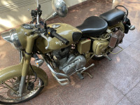 Mustard Royal Enfield Classic Desert Storm