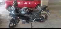 Black Suzuki Gixxer SF