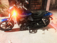 Blue Harley Davidson Street 750