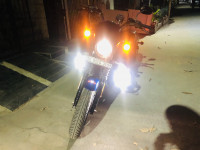 Blue Harley Davidson Street 750