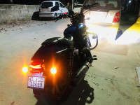 Blue Harley Davidson Street 750