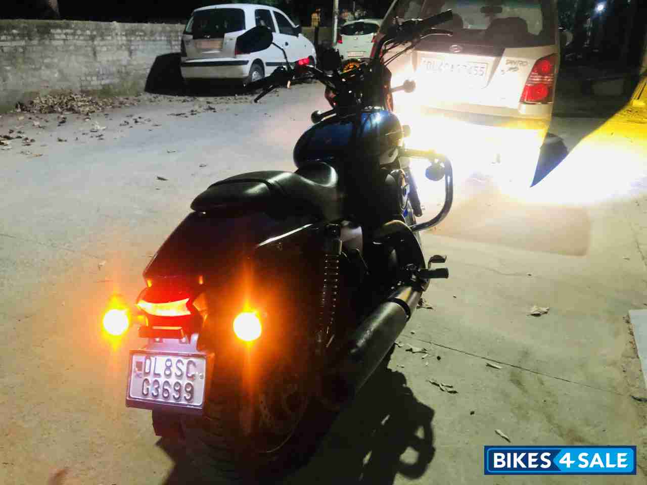 Blue Harley Davidson Street 750 Blue Harley Davidson Street 750