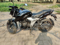 Black TVS Apache RTR 160 4V