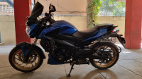Blue Bajaj Dominar 400