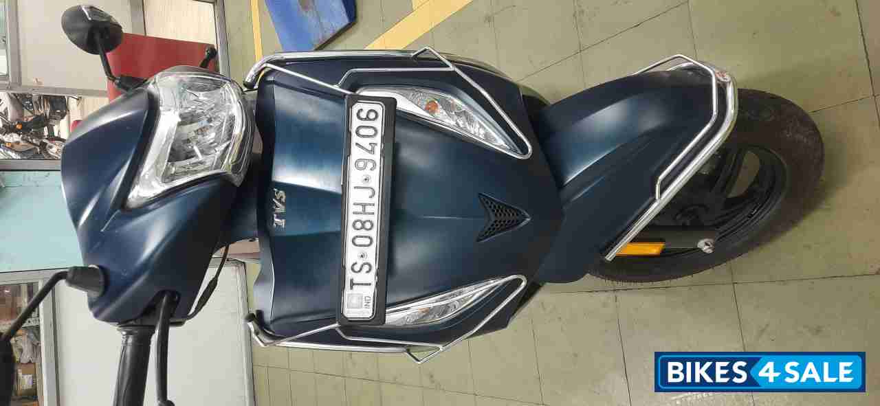 Blue TVS Jupiter ZX Disc BS6