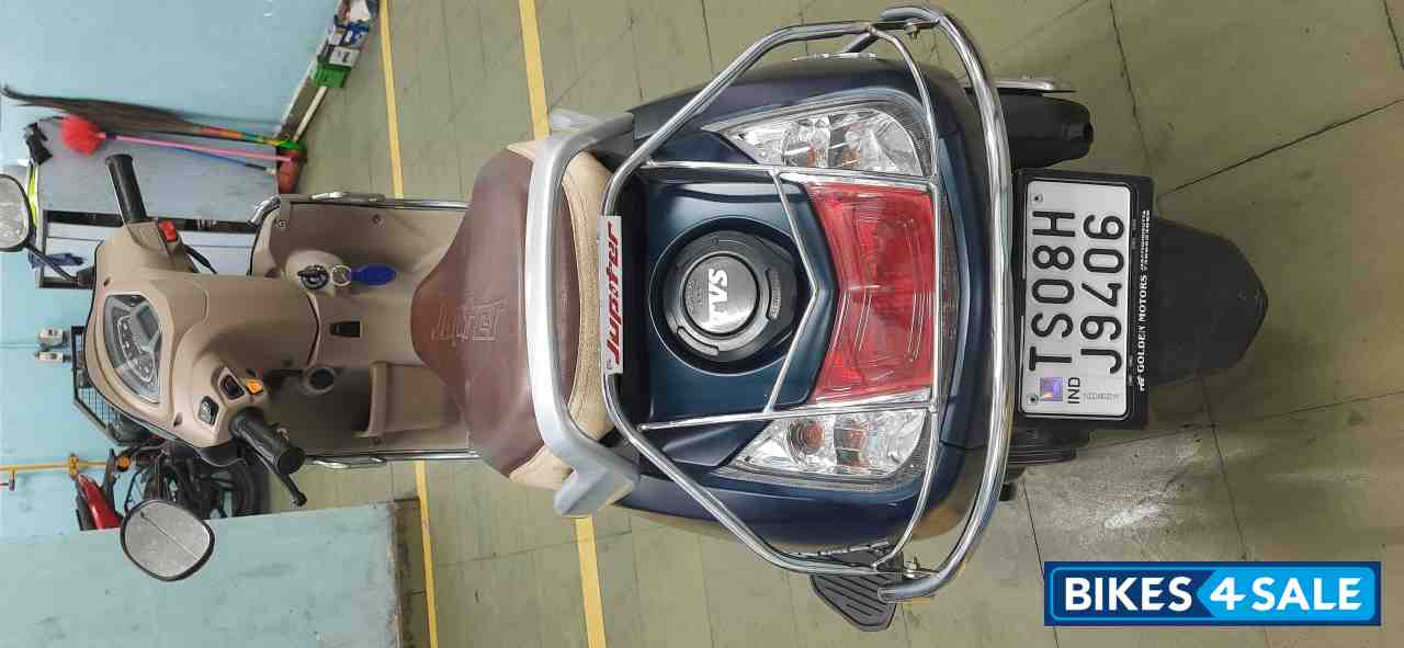 Blue TVS Jupiter ZX Disc BS6