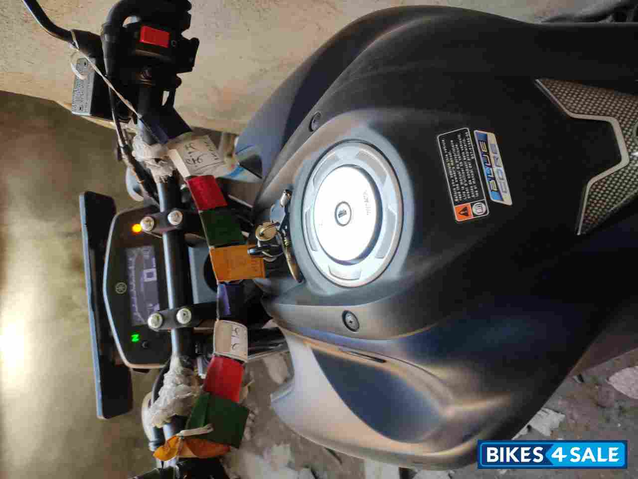 Mat Dark Purple Yamaha FZ-S FI V3 BS6