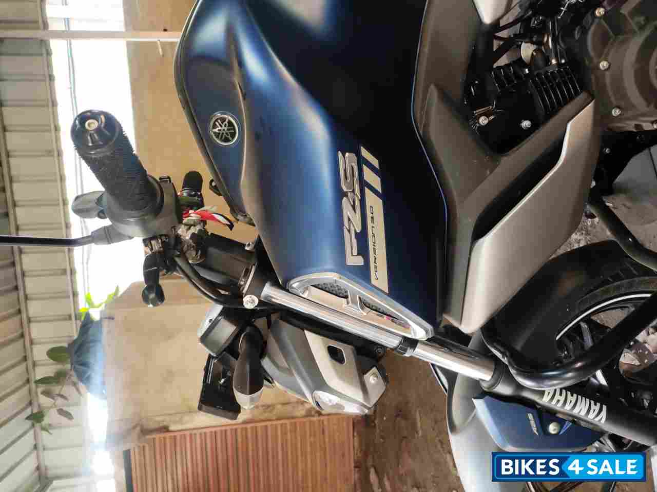 Mat Dark Purple Yamaha FZ-S FI V3 BS6