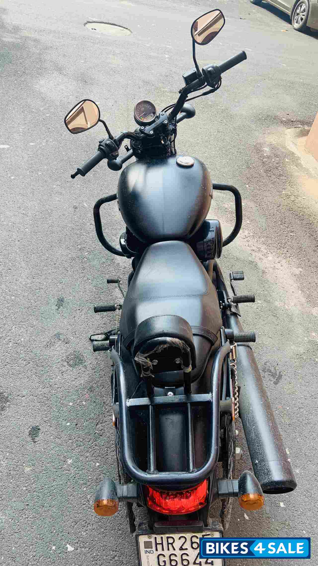 Matt Black Harley Davidson Street 750