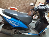 Blue - White Honda Dio