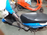 Blue - White Honda Dio