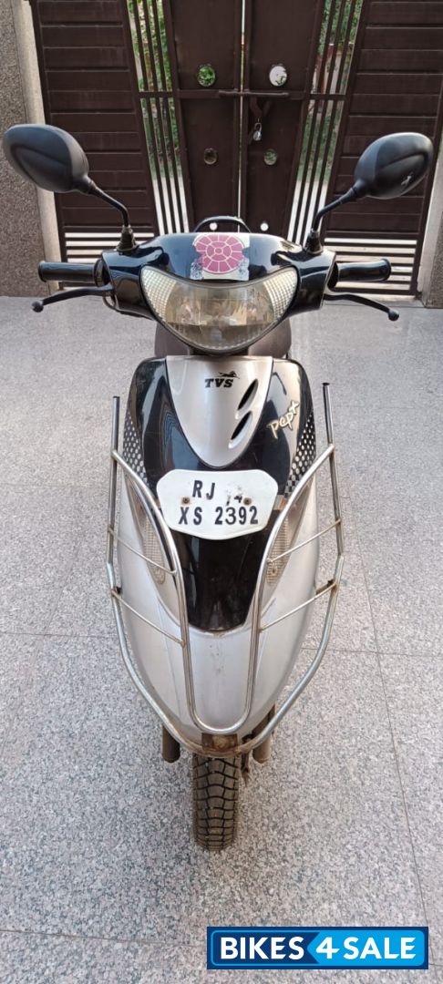 Black Grey TVS Scooty Pep Plus
