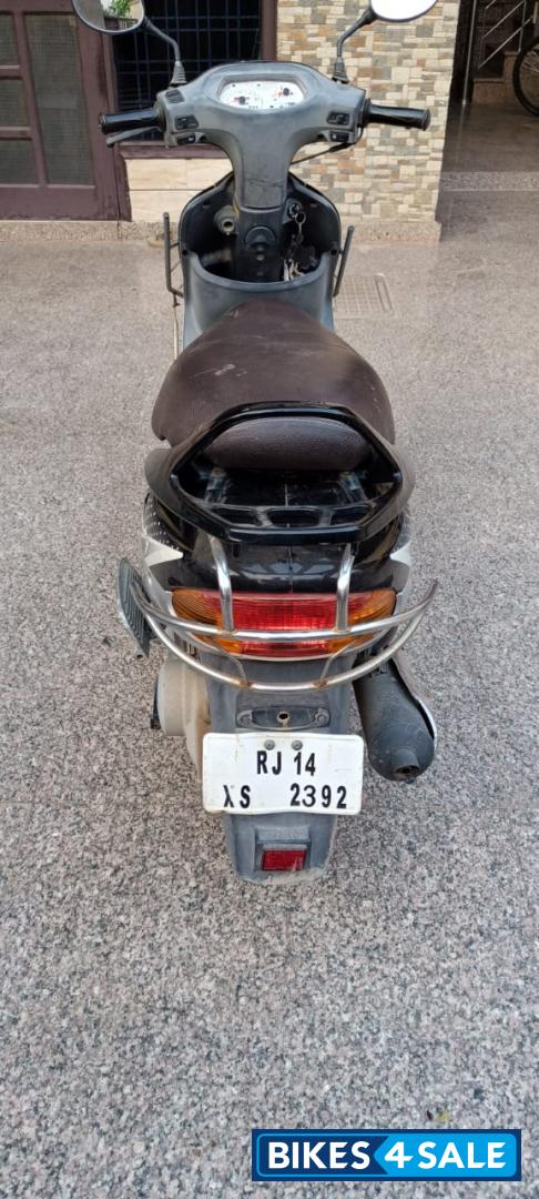 Black Grey TVS Scooty Pep Plus