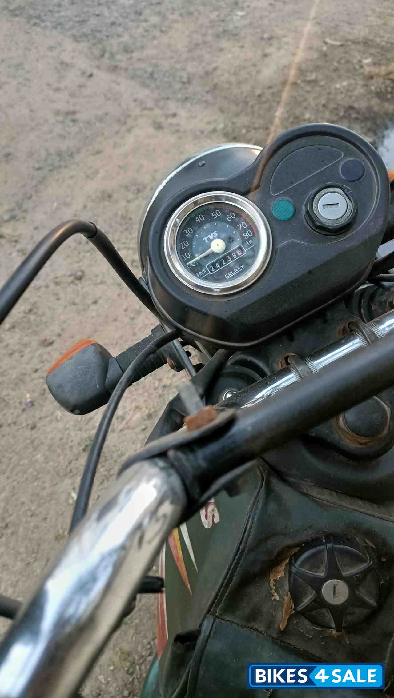 Green TVS XL 100 Heavy Duty