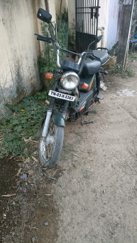 Green TVS XL 100 Heavy Duty