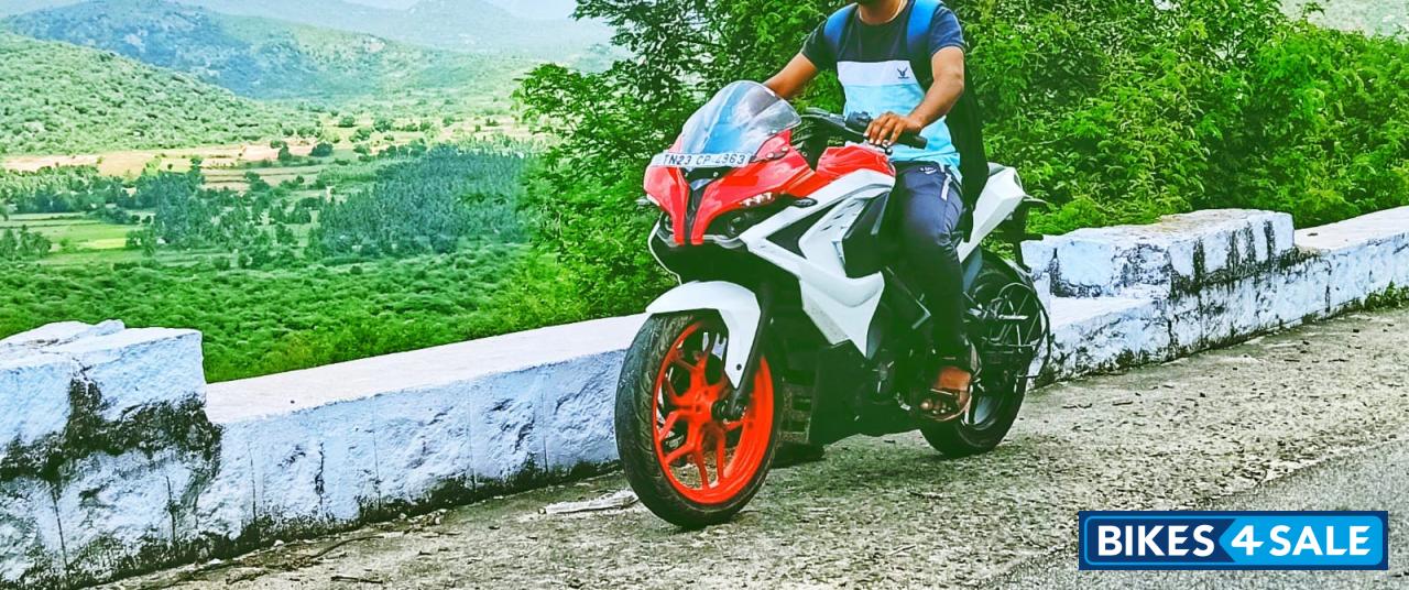 Racing Red Bajaj Pulsar RS 200 ABS