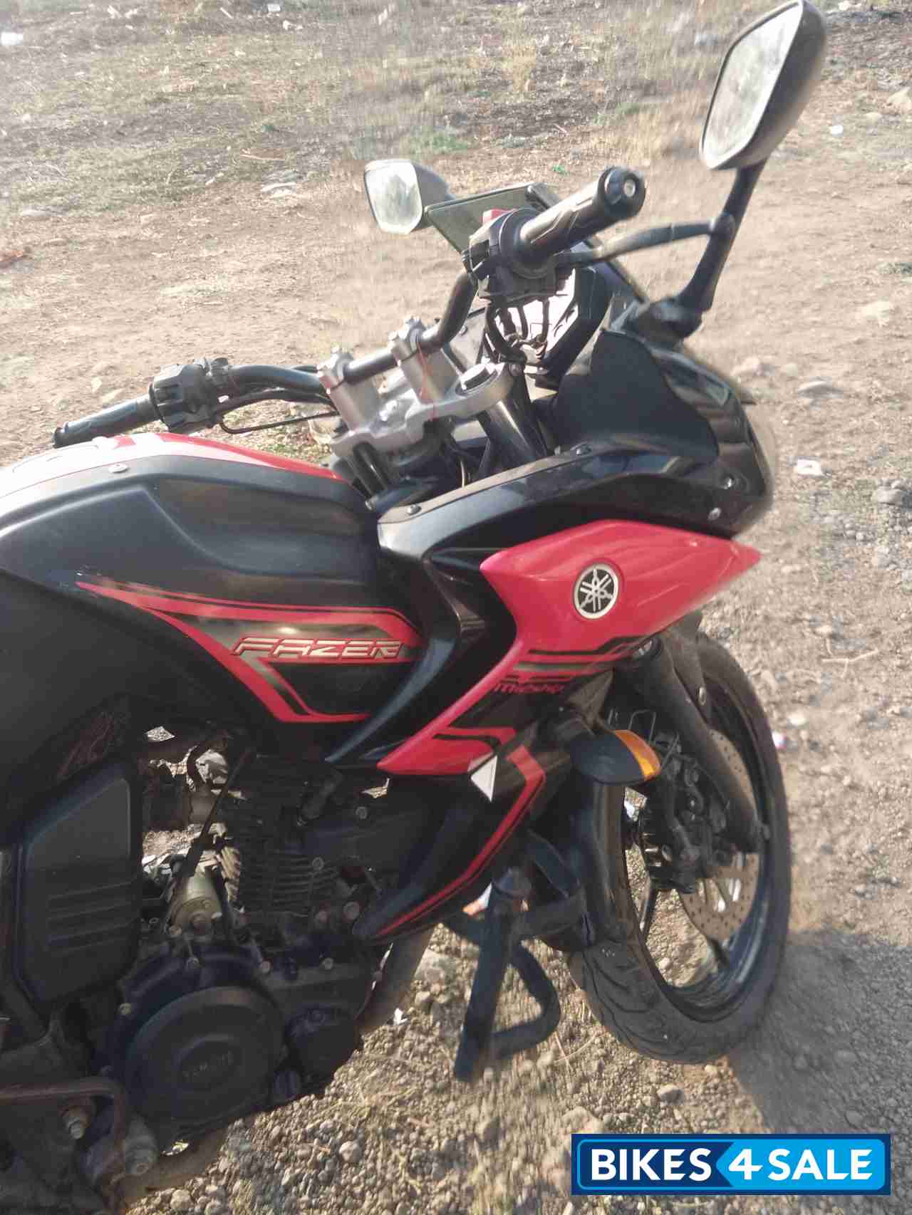 Red Black Yamaha Fazer