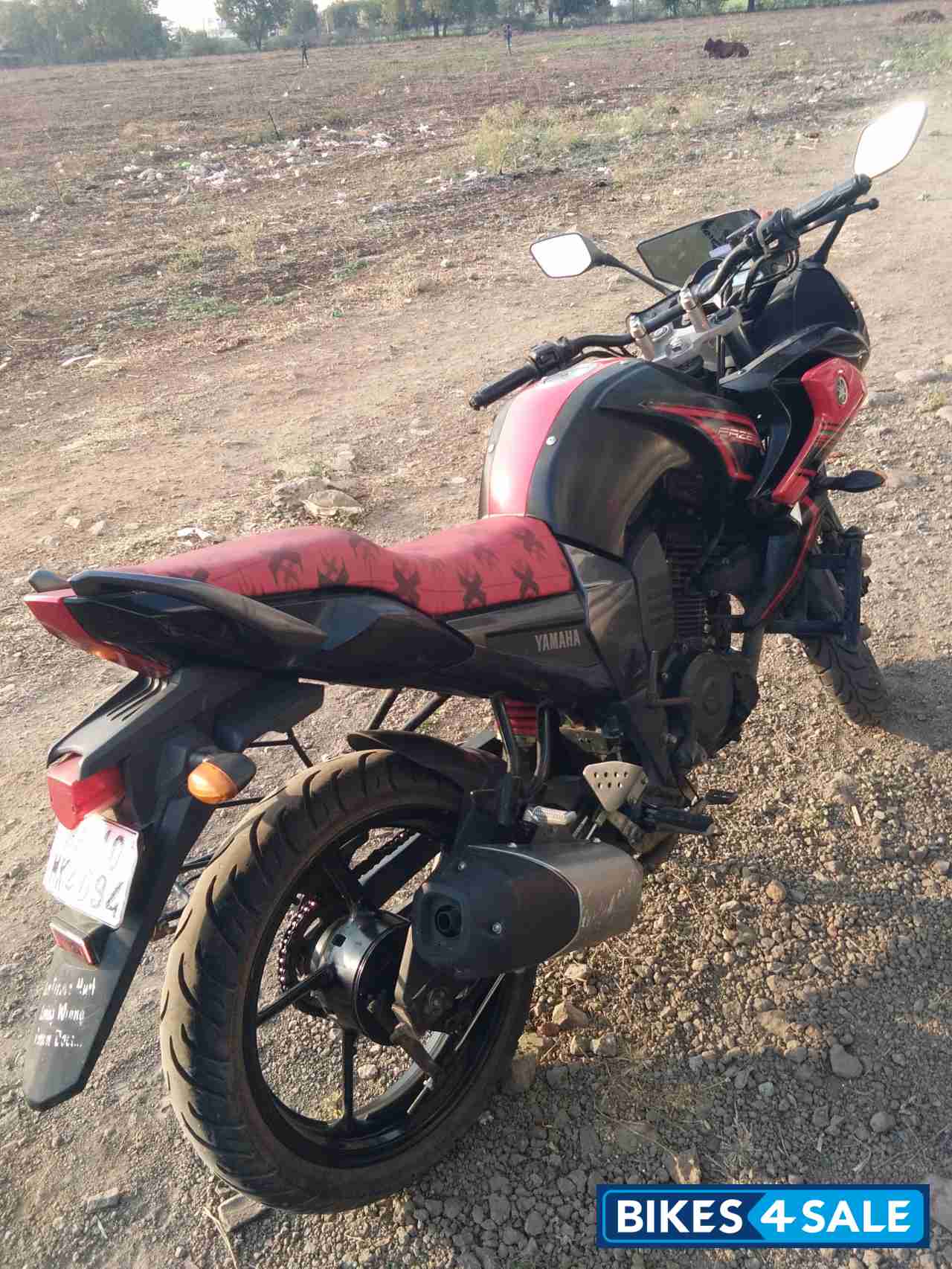 Red Black Yamaha Fazer