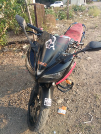 Red Black Yamaha Fazer