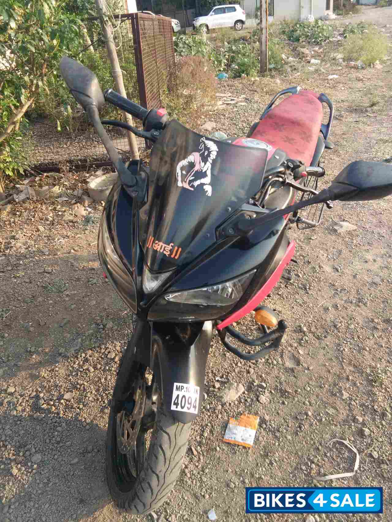 Red Black Yamaha Fazer