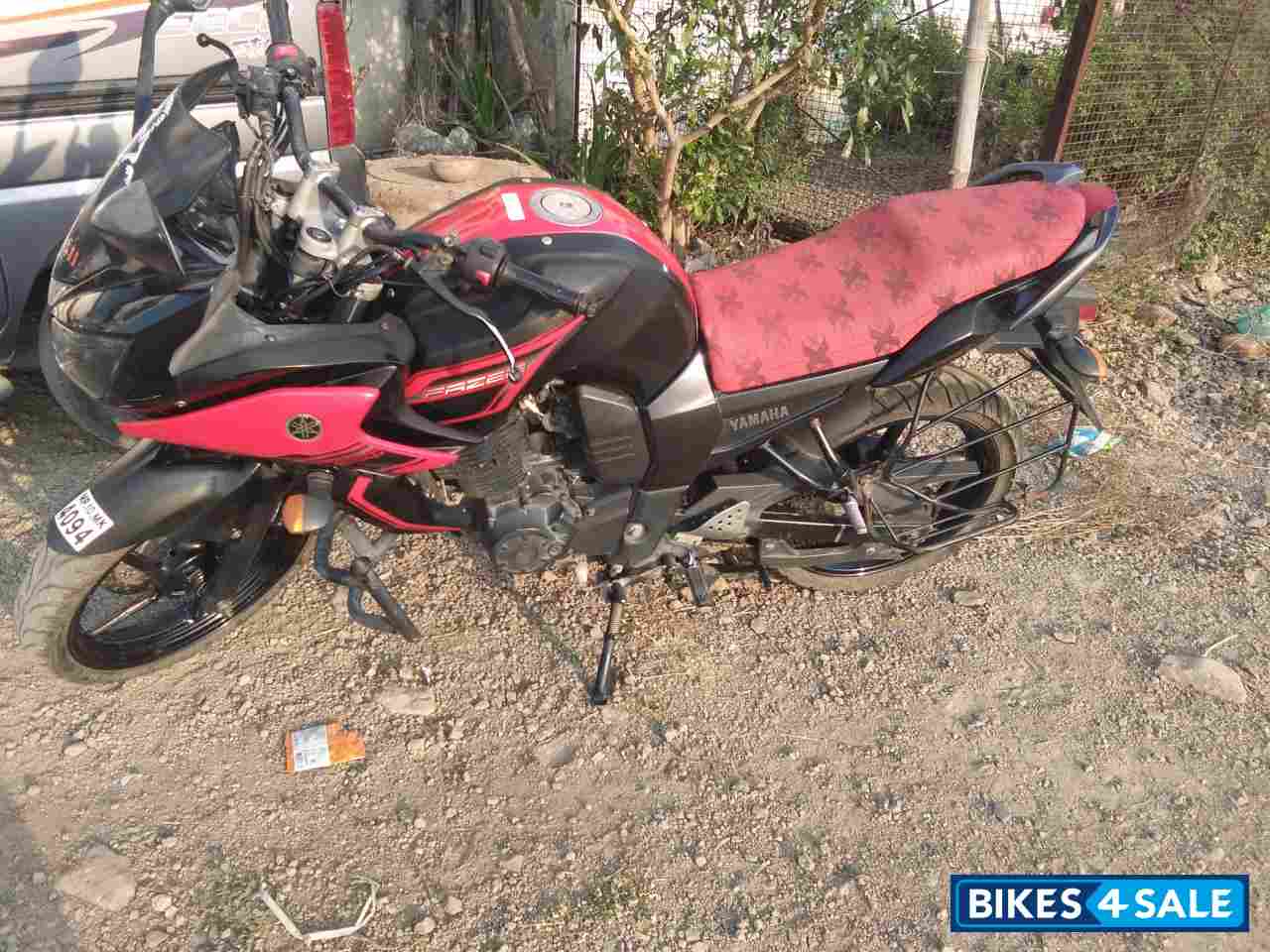 Red Black Yamaha Fazer