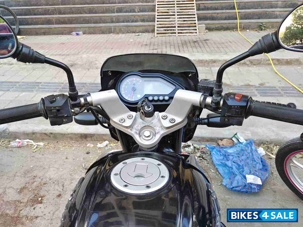 Black Bajaj Pulsar 150 DTSi